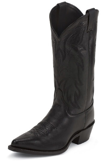 Justin 1420 Men's Classic Western Boot with Black Chester Cowhide Foot ...