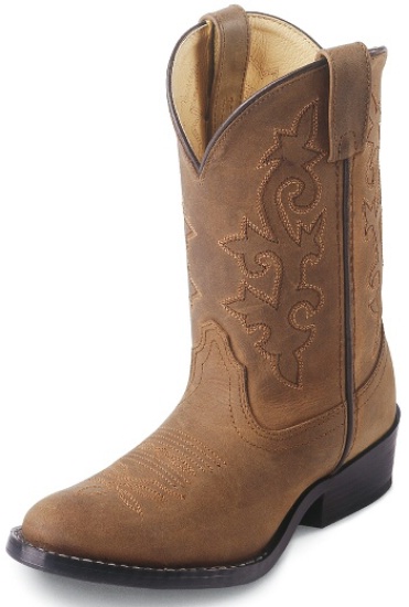 justin round toe cowboy boots