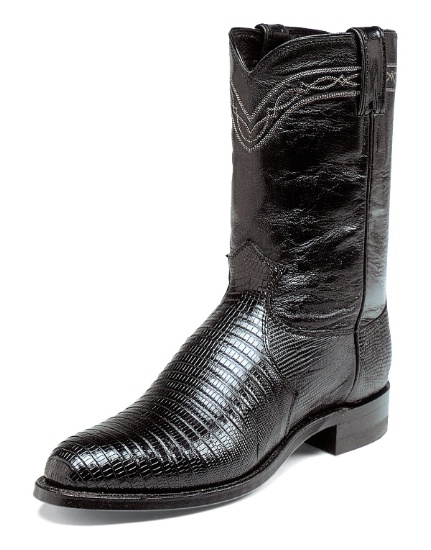 Scarosso Justin leather boots - Black