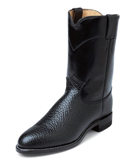 black bullhide boots