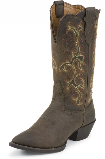 justin stampede boots womens