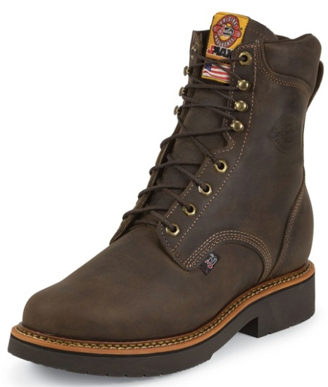 Rugged Chocolate Gaucho Leather Foot 