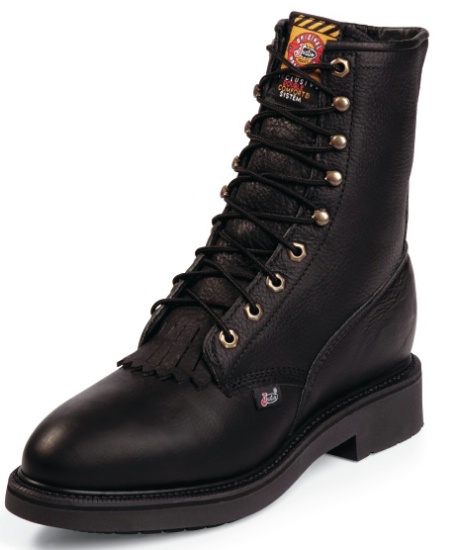 comfortable leather work boots