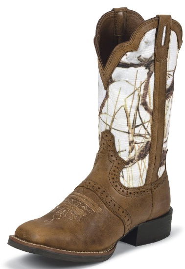 justin stampede punchy cowboy boots
