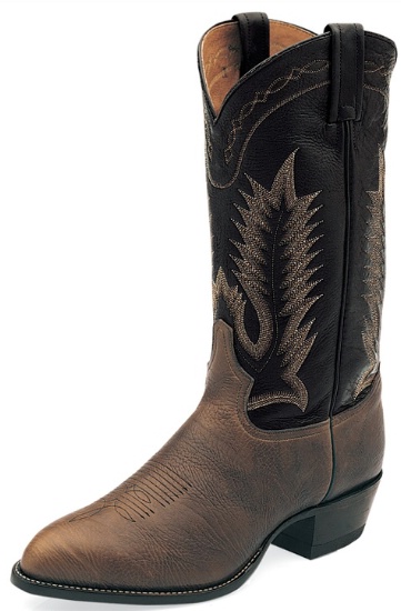 medium round toe cowboy boots