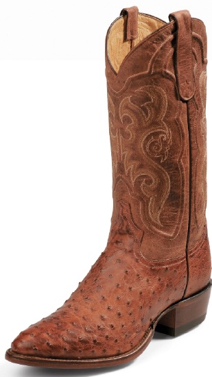 Tony Lama 8963 Men's Exotic Collection Western Boot with Cognac Vintage ...