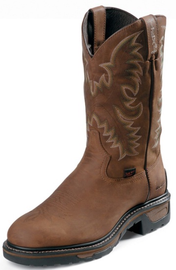 western safety toe boots